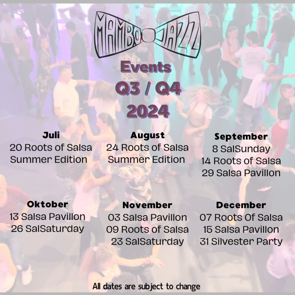 MamboJazz Events 2024