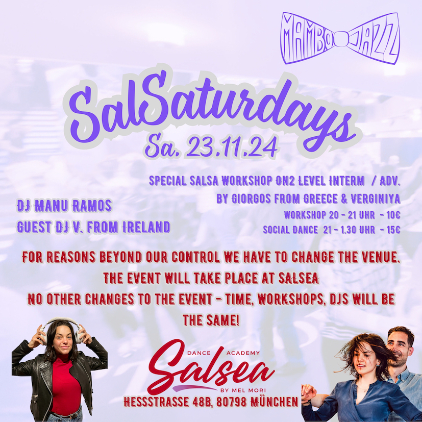 Salsaturdays at Salsea 23.11.24